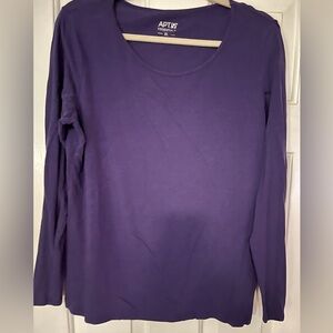 Purple Apt 9 Long Sleeve Top